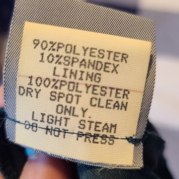 Vintage Green Velvet Beaded Cardigan, Sz 14P - Picture 5 of 7